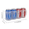 Set of 2 Portable Beverage Can Holder Fridge Can Holder