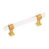 Hickory Hardware 1 Pack Solid Core Kitchen Cabinet Pulls, Luxury