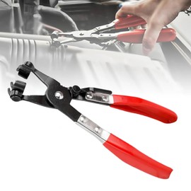 Spendeal Hose Clamp Pliers, Hose Clamp Tool with Swivel Flat Band, Automotive Repair Tool for the Removal and Installation of Ring-Type and Spring Band Clamps