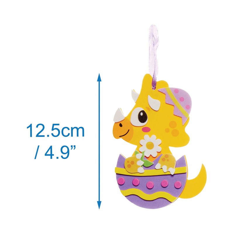 Baker Ross FX532 Dinosaur Easter Egg Decoration Sets - 8