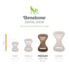 Benebone Dental Hundekauspielzeug für Aggressive Kauer, echtes Huhn, Größe M