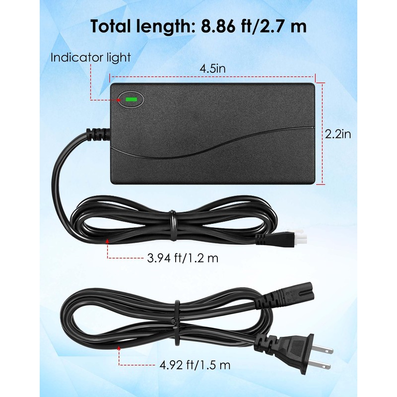 Adjustable Bed Base Power Supply Adapter Compatible with Ergo Extend
