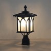 Kemeco ST4328Q-A Solar Post Light Outdoor Cast Aluminum Exterior LED