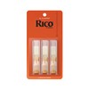 D'Addario Rico Bb Clarinet Reeds, Strength 2.5, Pack of 3