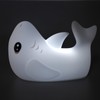 Night Light Silicone Cute Shark USB Rechargeable LED Colorful Night