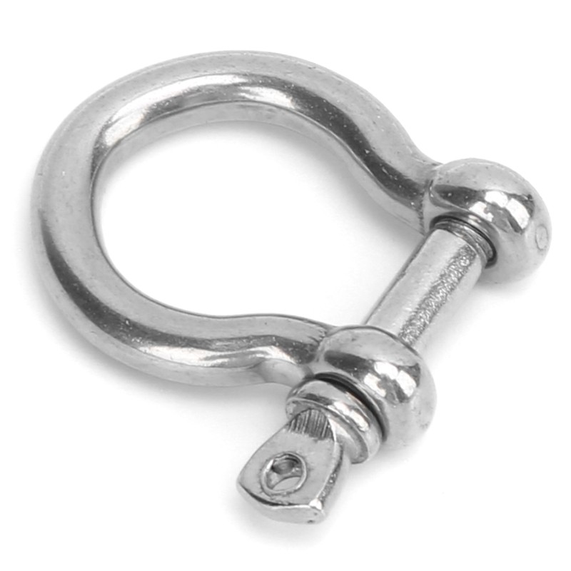 10pcs Bow Shackle Stainless Steel High Hardness D-Ring Anchor for