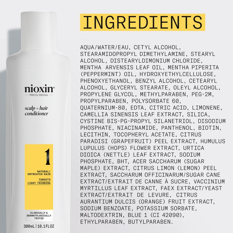 Nioxin System 1 Scalp + Hair Thickening Conditioner 300ml