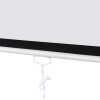 SEGAWE 120" 1:1 Projector Screen Matte Manual Pull Down White