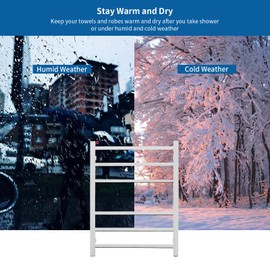 SHARNDY Electric Towel Warmer Rack ETW13C (Polished)