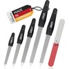 marQus Sapphire Nail Files Set - 6 Pcs with 3-Way