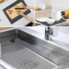 aghoer PVC Sink Mat for Kitchen Sink - Grey 30