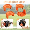 4 PCS Worx Trimmer Spool Cover WA0004/WA0010 Replacement - Durable