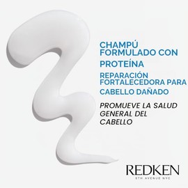 REDKEN - Shampoo Extreme | Shampoo fortificante y reparador para cabello dañado | Restaura las áreas más debilitadas del cabello y previene el quiebre