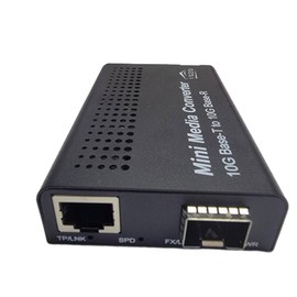 iszo 10G Media Converter, 10G SFP to RJ45, Fiber to Ethernet Converter, 10G Base-T SFP+ Ethernet Media Converter,1G/2.5G/5G/10G Adaptive,Support XGS-PON Stick was-110,MINI-SFPMC10G