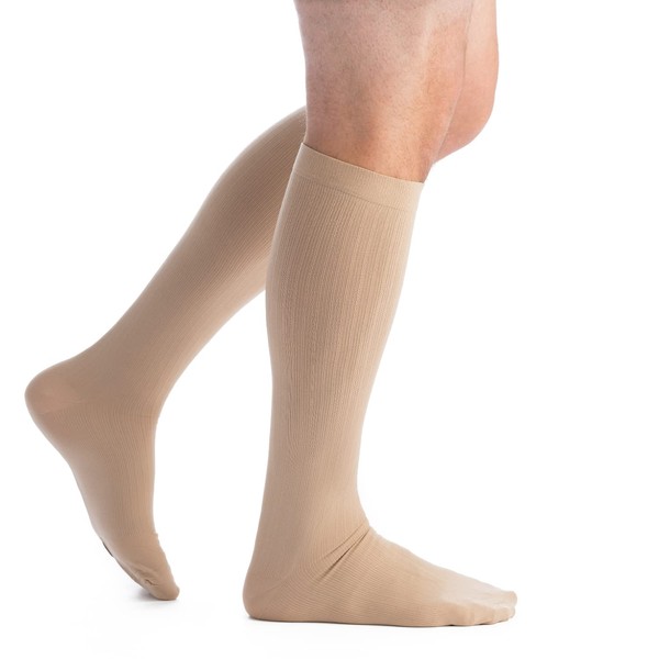 EvoNation Men’s Knee High 8-15 mmHg Graduated Compression Socks – Mild Pressure Compression Garment