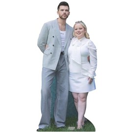 SC2464 Luke Newton and Nicola Coughlan Cardboard Cutout Standee Standup