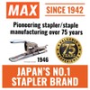 Max 35-5M Standard Staples for USA; Leg Length 6mm (1/4");