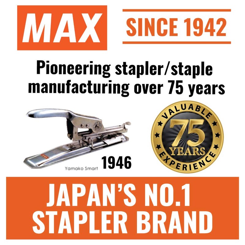 Max 35-5M Standard Staples for USA; Leg Length 6mm (1/4");