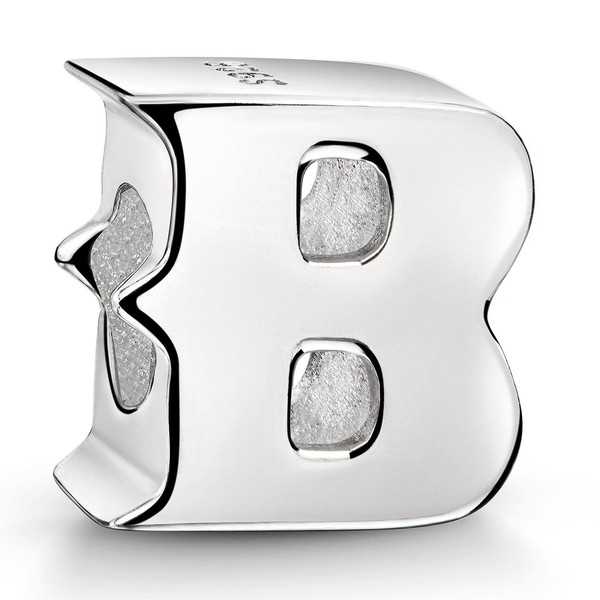 MATERIA by Matthias Wagner Beads Alphabet Charms Pendant Silver 925