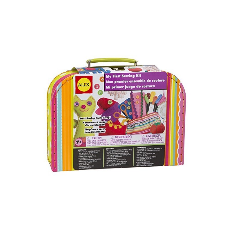 My First Sewing Kit by Alex Crafts, Perfect for Beginners,
