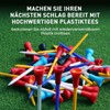 FINGER TEN Golf Tees Plastic Tee 50 Count 83 mm