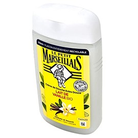 Le Petit Marseillais 1 Bottle of Body Wash Your Choice, French Shower Cream 6 Varieties 250ml (8.4oz) (Lait de Vanille (Vanilla Milk))