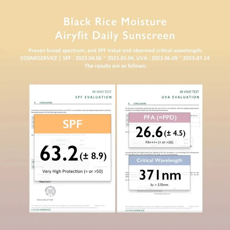 Haruharu Wonder Black Rice Moisture Airy Fit Daily Sunscreen