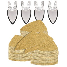 124 Multi Tool Sandpaper Kit for attaching Oscillating Tool Sanding Pads Finger Sandpaper is Available in a Variety of Grits Making it More Suitable for Sanding in confined Spaces for Sanding Wood etc