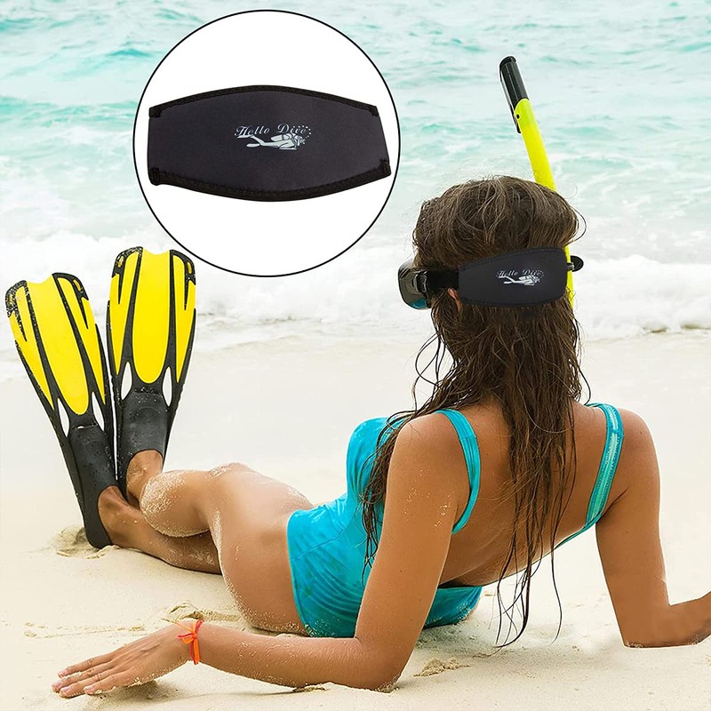 Diving Mask Slap Straps, Neoprene Diving Mask Straps Cover for