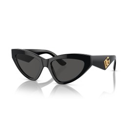 Dolce & Gabbana DG 4439 Shiny Black/Grey 55/18/145 women Sunglasses