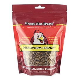 Happy Hen Treats Mealworm Treat for Pet, 3.5-Ounce