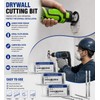 Drywall Cut Out Bit 1/8 Inch Guidepoint Rotary Router Tool