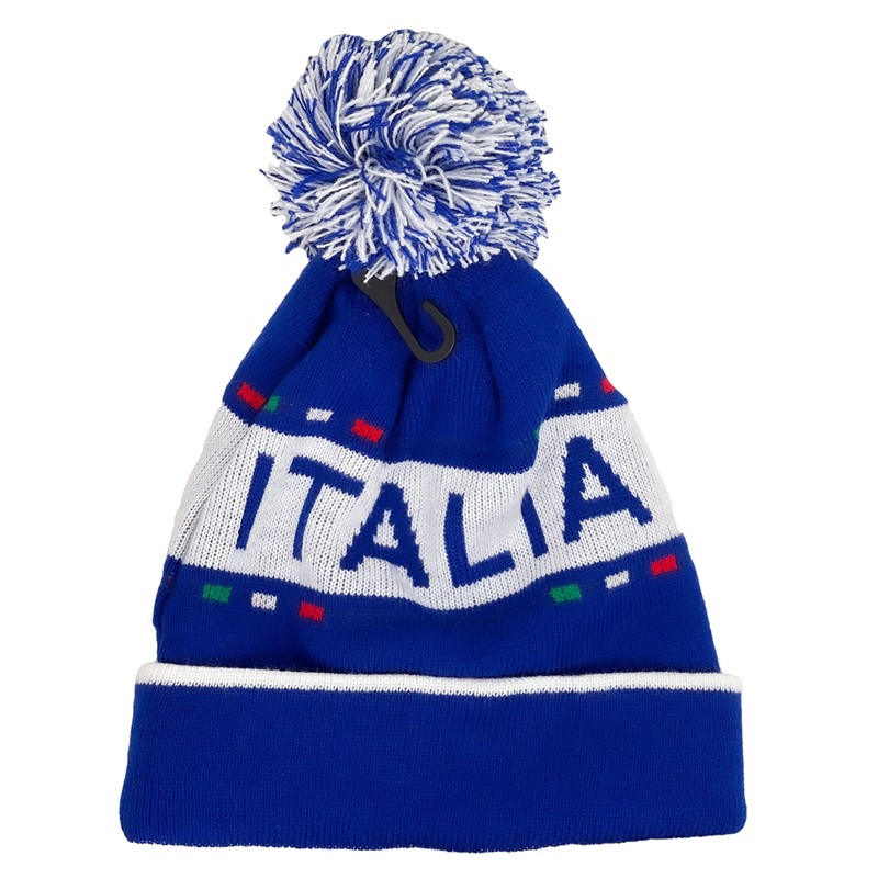 Italy Beanie, Italia Beanie, Italy Winter hat Blue
