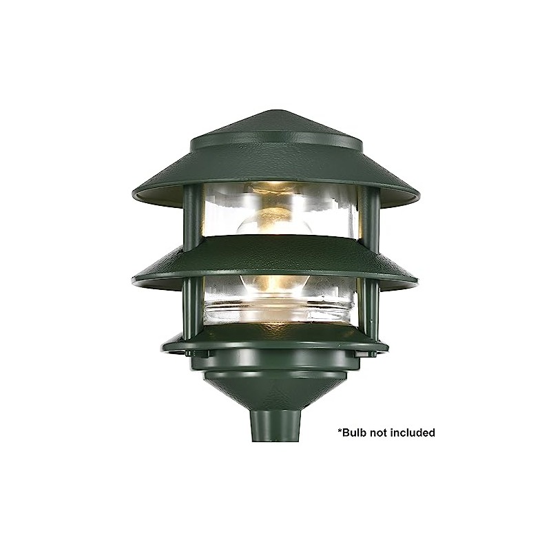 Nuvo SF77/323 One 2 Louver Hood Outdoor Pagoda Landscape Pathway