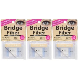 FD bridge Fiber II Eyelid CVA Prevention Tape Set of 3 Beige 1.4 mm