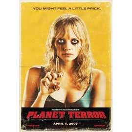 OMG Printing Planet Terror Robert Rodriguez Poster/Print/Picture Satin Photo Paper - A1-594mm x 841mm