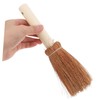 VILLFUL Coconut Bristle Dish Brush Soft Palm Scrubber for Cast