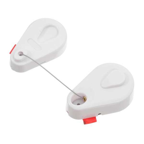 LALAFINA Telescopic Cable Organizer Box Cord Holder for Desk Steel