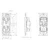 Jimbo Electric New Mild Bee Series JEC-BN-99G PW Embedded Disconnect