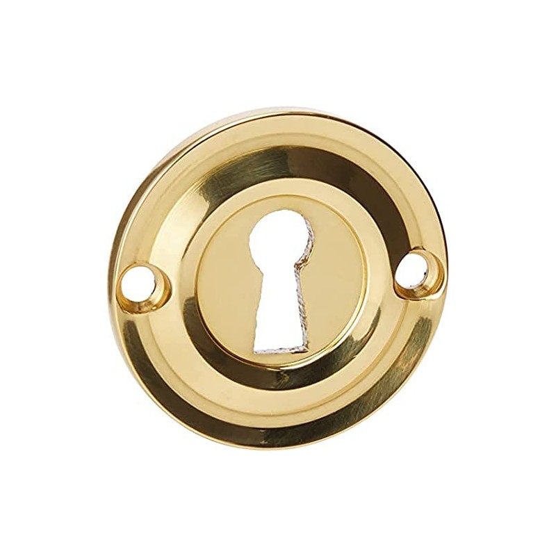 Victorian Escutcheon Lock Profile Round FACE FIX