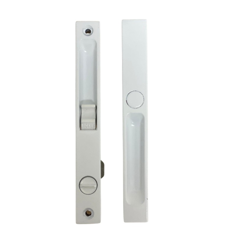 Premium Pan-Am Flush Mount Lock Set for Sliding Glass Doors