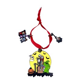 Fandom Emporium Jack Skellington, Sally, Nightmare Ornament Gift Christmas Tree Winter Holiday Fandom Teen Adult Present Fan Pendant Durable
