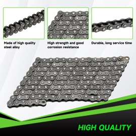 XIKOBY 35 Chain 140 Links Chain Breaker Kit for Mini Bike Coleman CT100U CC100X Baja DB30 Blitz Racer Motovox MBX10 MBX11 Monster Mega Moto 80 105cc Predator 212cc 100cc 97cc Go Kart Minibike Parts