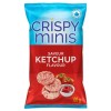 CRISPY MINIS Quaker Crispy Minis Ketchup Flavor Brown Rice Chips,