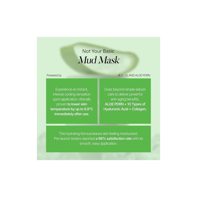 shaishaishai [shaishaishai]Aloe PDRN Cooling Mud Mask 100ml