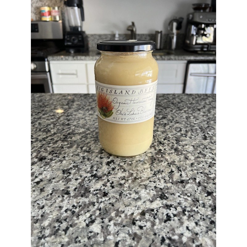 Big Island Bees Organic Hawaiian Honey Raw Premium Large 47oz