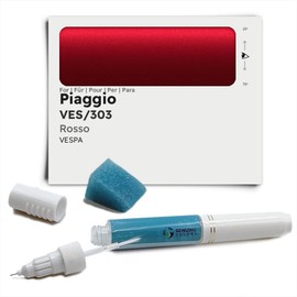 Genuine Colors Paint Pen Rosso VES 303 for Piaggio Red Vespa