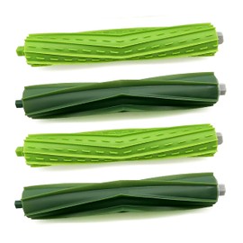 2 Set Replacement Rubber Roller Brushes Compatible for iRobot Roomba e, i & j Series i3 i3+ i6+ i7 i7+ i8+ Plus e5 e6 e7 j7 (7150) j7+ (7550) Multi-Surface Rubber Brush