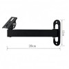 Long Arm Security Camera Bracket | 180° Rotatable Corner Mount