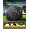 GOODFITMENT Heavy Duty Golf Cart Cover 4 Passenger Seat Waterproof